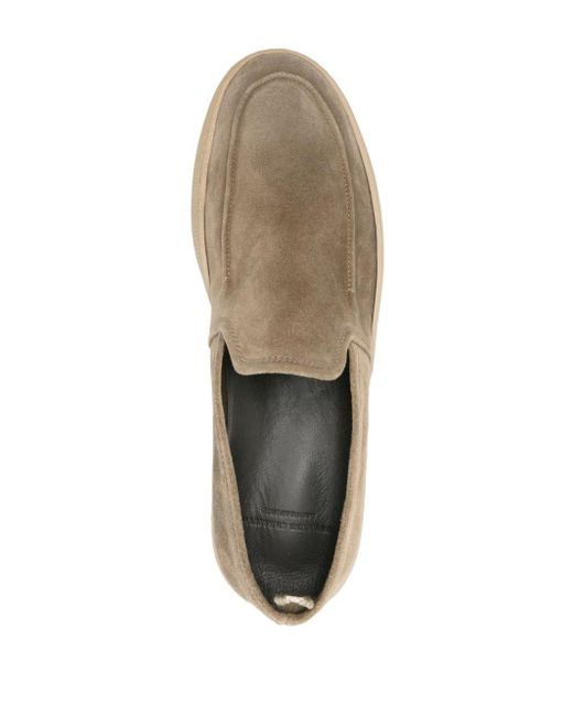 Officine Creative Natural Herbie 006 Suede Loafers for men