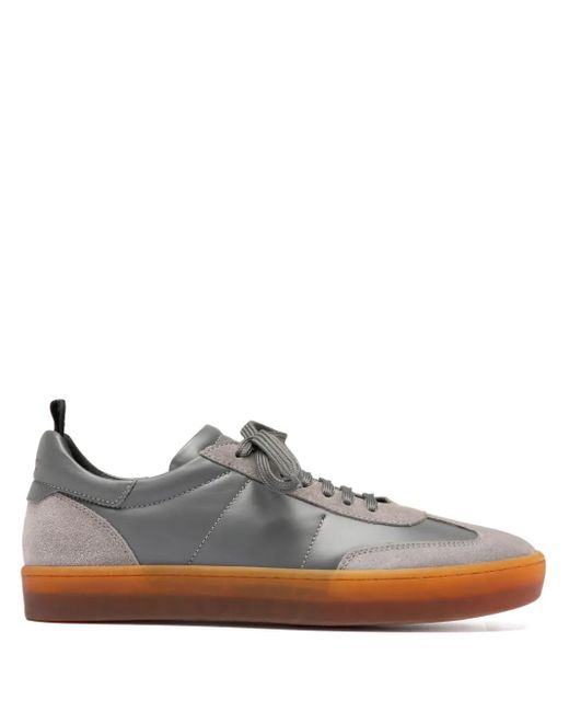 Officine Creative Brown Lace-Up Sneakers for men