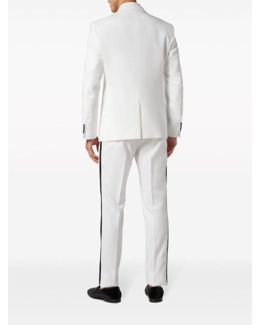Philipp Plein Einreihiger Anzug in White für Herren