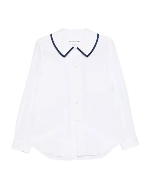 Comme des Garçons White Cotton Shirt