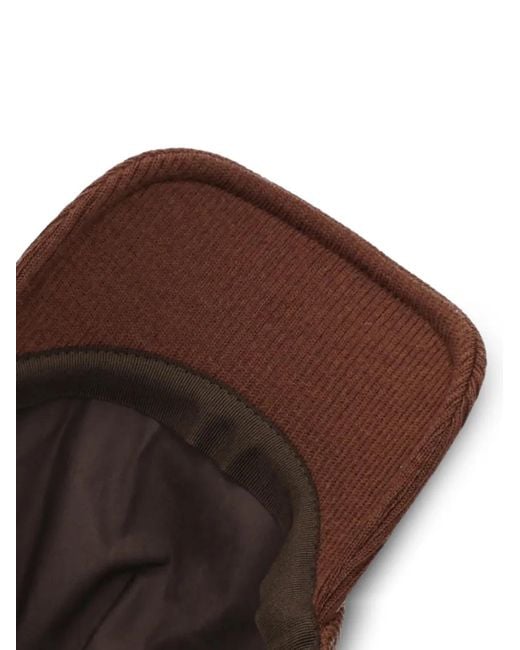 Iceberg Brown Ribbed Baseball Cap