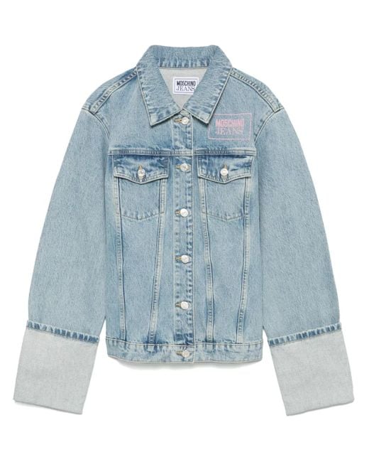 Moschino Denim Jack in het Blue