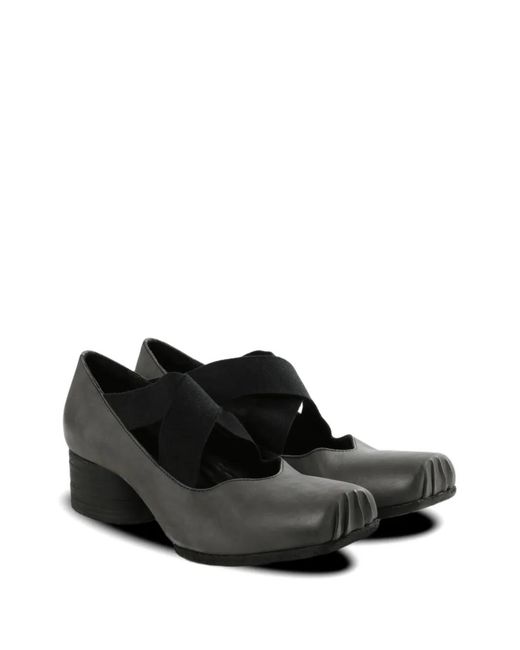 Uma Wang Black Escarpins À Brides Croisées