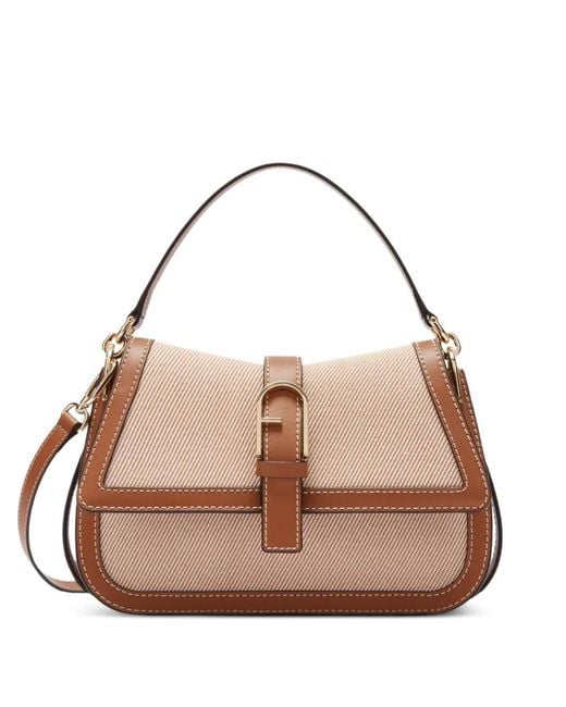 Furla Pink Flow Top Handle Tote Bag