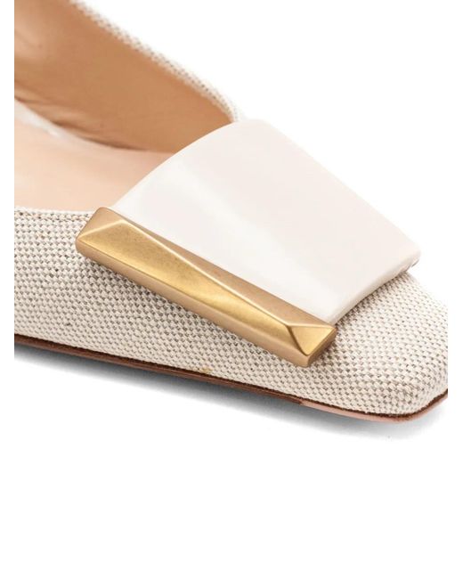 Roberto Festa Pink Arienne Canvas Sandals