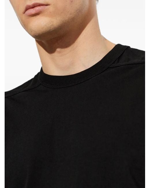 Rick Owens Black Short-Sleeve T-Shirt for men