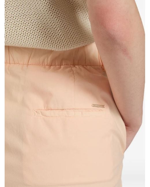 Incotex White Belt-Loop Trousers