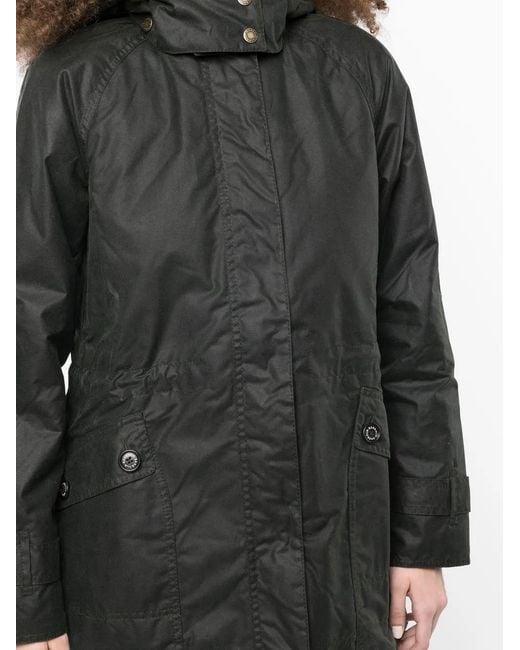 Barbour Black Cannich Waxed Jacket