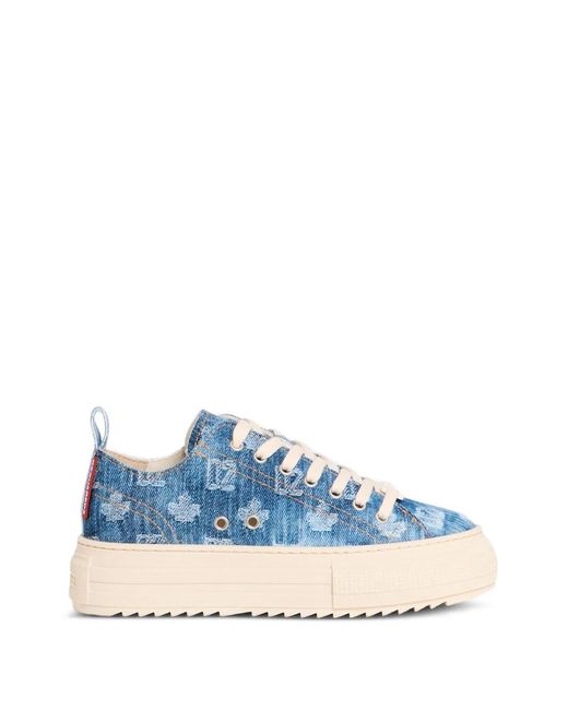 DSquared² Blue Berlin Sneakers for men