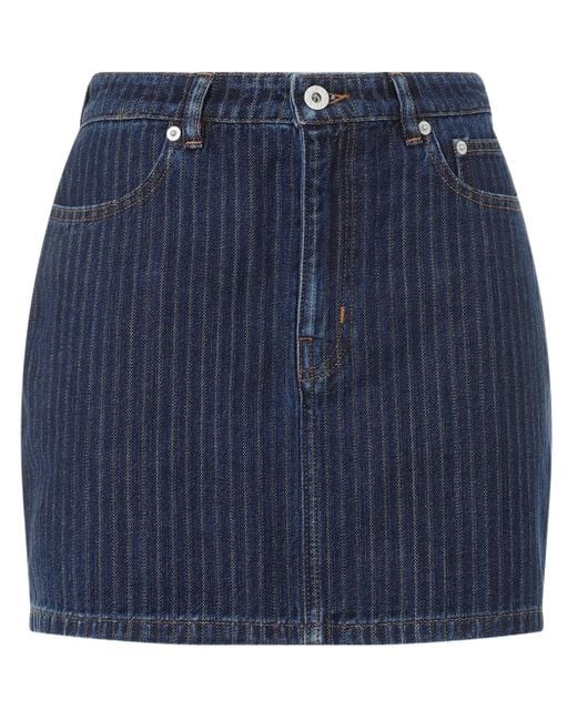 KENZO デニム ミニスカート Blue