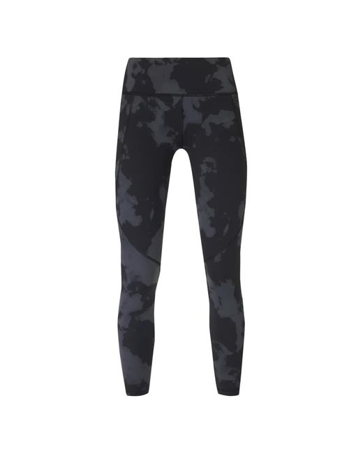 Sweaty Betty Blue Abstract-Print Leggings