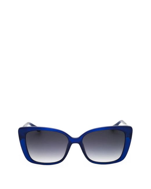 GUESS EYEWEAR Blue Square-Frame Oversized Sunglasses