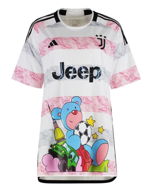 Adidas Gray X Inbetweeners X Juventus Teddy-Bear Jersey Set for men