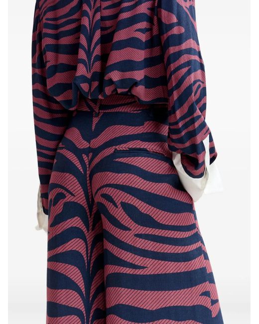 Essentiel Antwerp サイドポケット プリーツパンツ Purple
