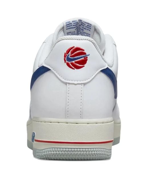 Nike Blue Air Force 1 '07 "Game Royal" Sneakers for men