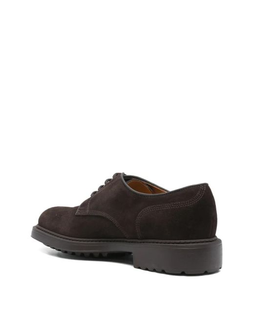 Doucal's Brown Derbies En Daim for men