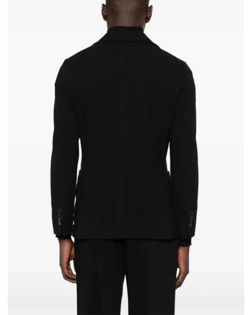 Circolo 1901 Black Two-Button Patch-Pocket Blazer for men