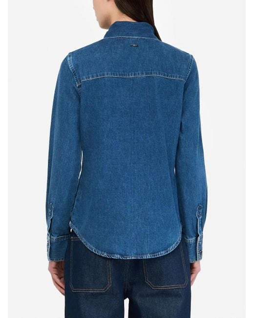 Liu Jo Blue Denim Shirt