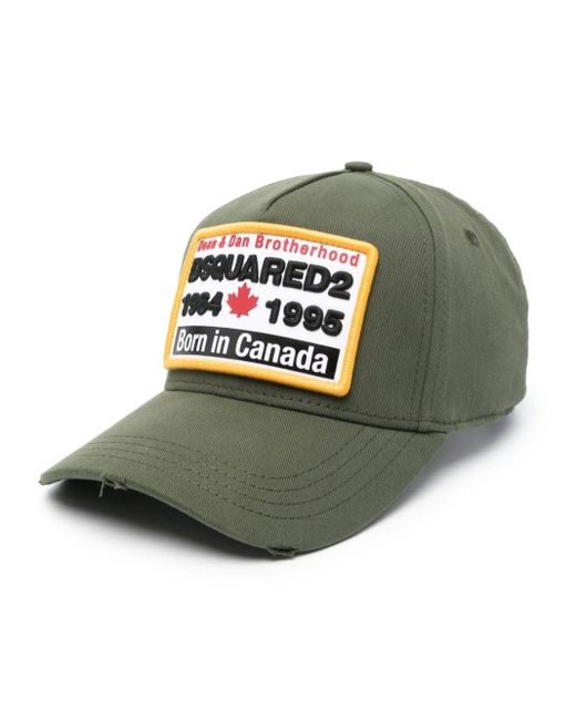 DSquared² Green Hats Military for men