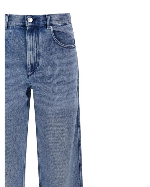 Isabel Marant Blue Five-Pocket-Jeans