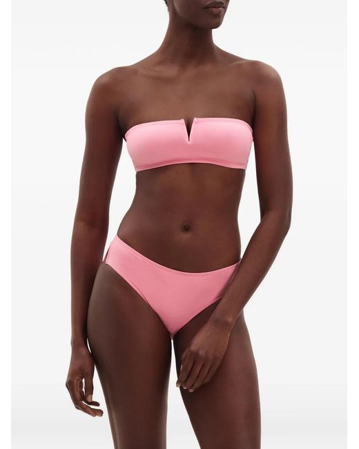 Eres Pink Soupless Bikini Bottoms