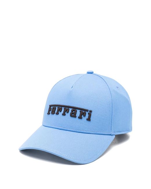Ferrari Blue Casquette À Logo Brodé for men