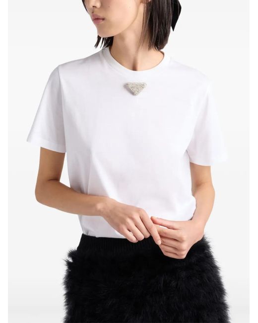 Prada White T-Shirt