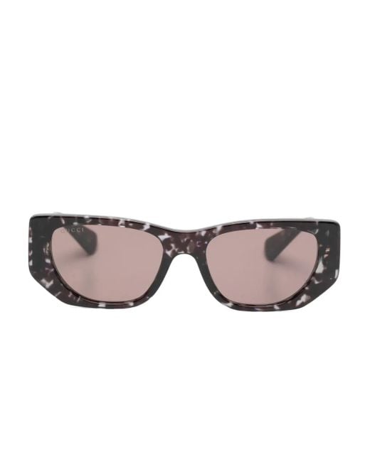Gucci Black Cat-Eye Sunglasses