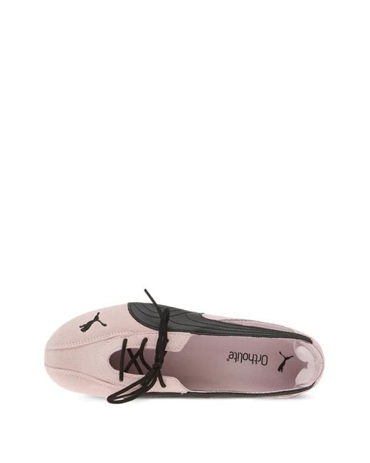 PUMA White Speedcat Ballet Nova Sneakers