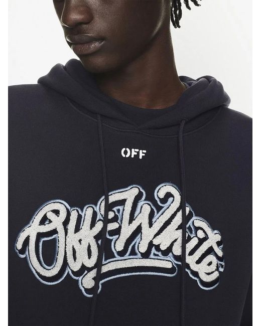 Off-White c/o Virgil Abloh Blue C/O Chicago Bulls Hoodie