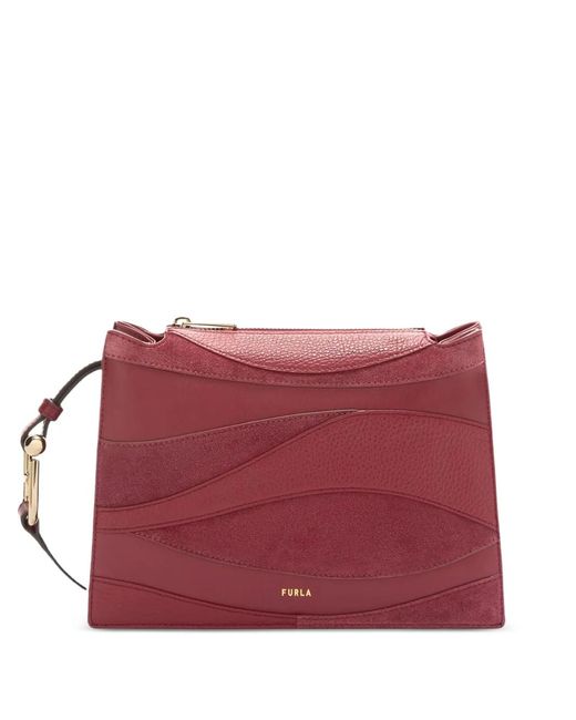 Furla Purple Small Nuvola Crossbody Bag