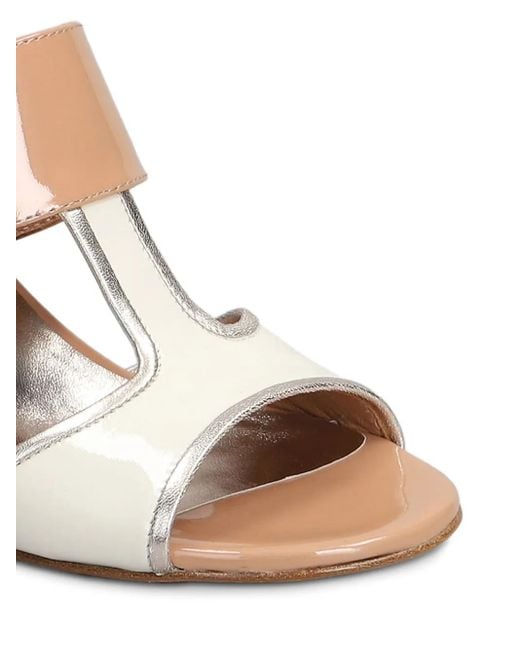 Mara Bini カットアウト サンダル White