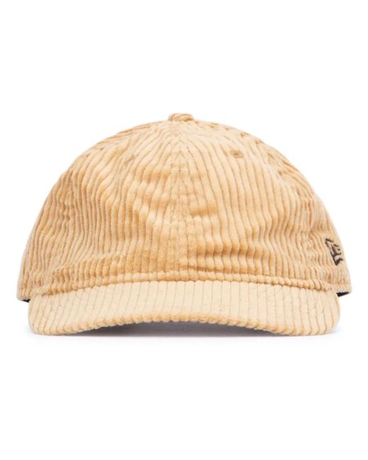 KTZ Natural Logo-Embroidered Corduroy Cap for men