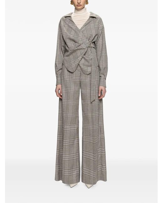 Nissa Gray Chemise À Carreaux