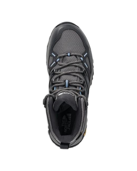 The North Face Gray Hedgehog Lace-Up Hiking Boots