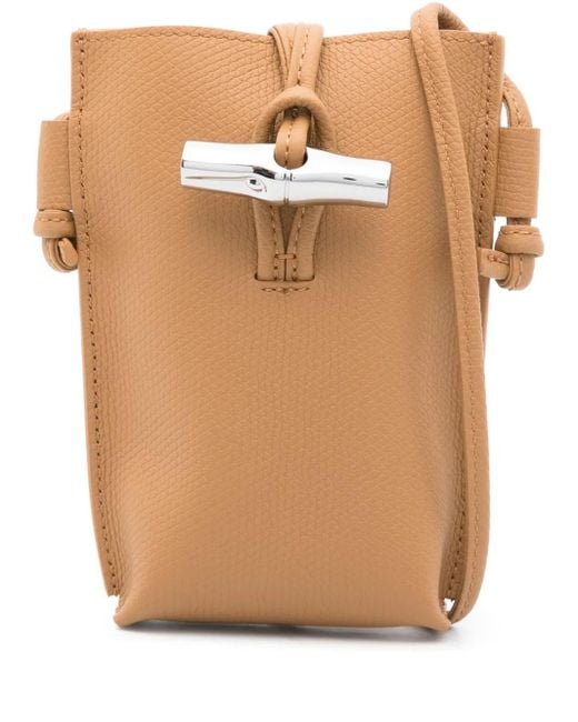 Longchamp Natural Le Roseau Phone Case