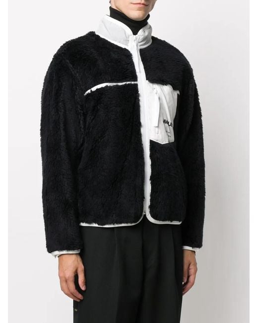 Ambush Black Logo-print Fleece Jacket