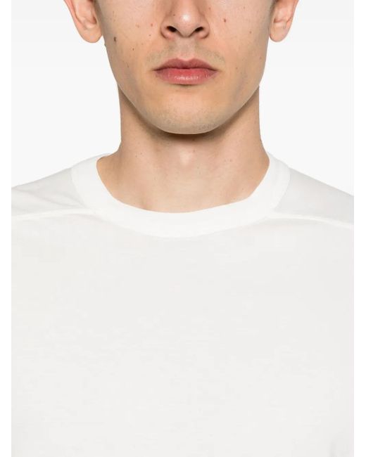 メンズ Rick Owens Level Tシャツ White