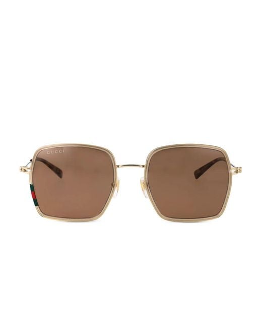 Gucci Brown Interlocking G Sunglasses