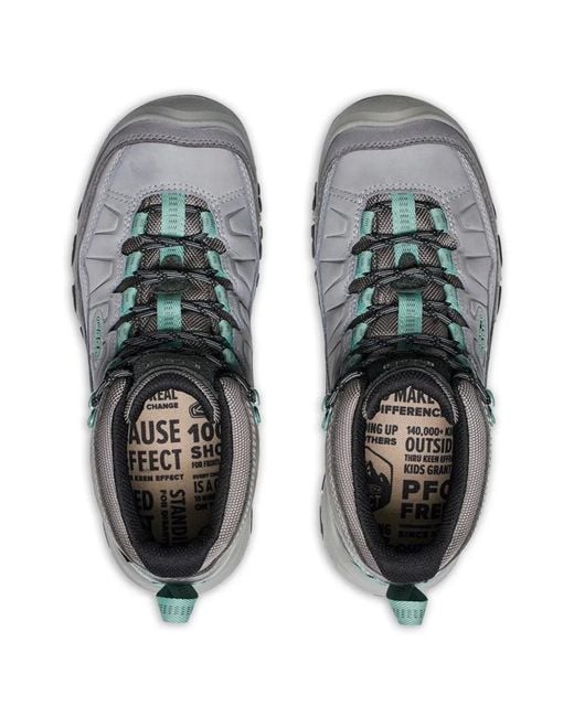 Keen Gray Targhee Iv Mid Sneakers