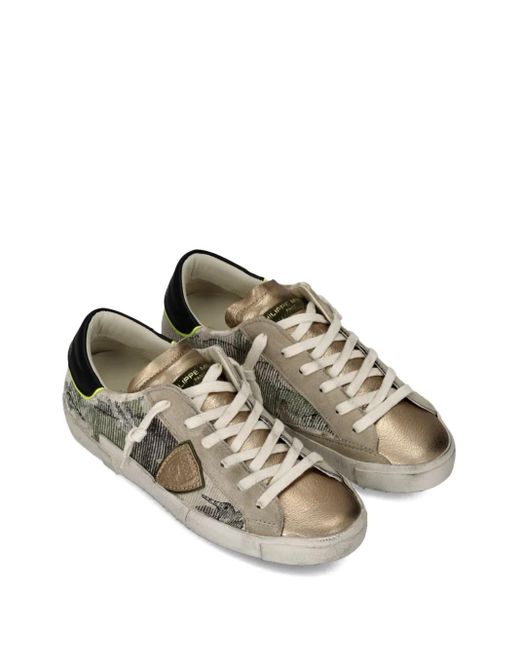 Philippe Model Brown Prsx Low Sneakers