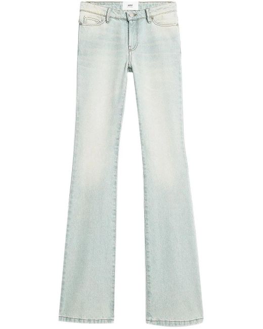 AMI Blue Bootcut-Jeans