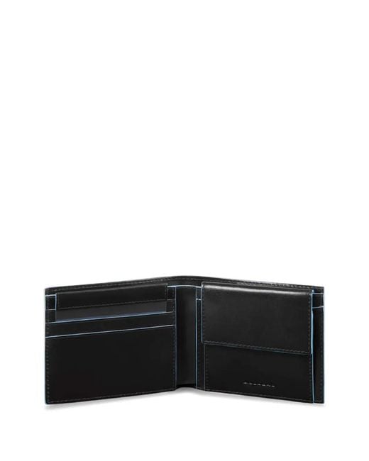 Piquadro Black Leather Wallet