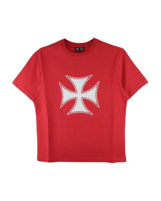 THUG CLUB Red Chopper Icon T-Shirt for men
