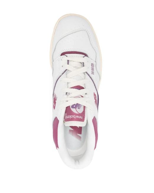 New Balance White 550 Sneakers