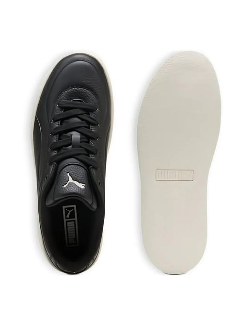 PUMA Black Ca Luxe Sneakers