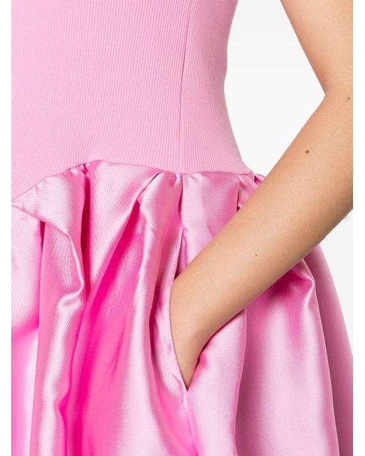 Marques'Almeida Pink Puff Skirt Dress