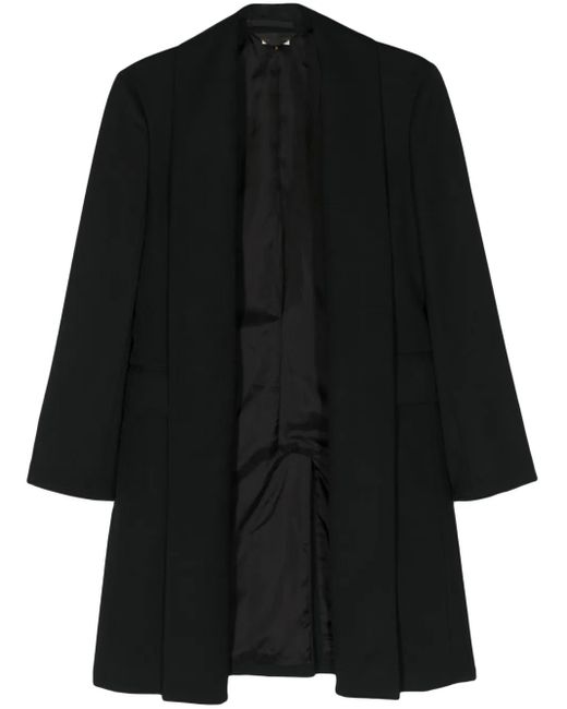 Blazer con solapa de esmoquin Comme des Garçons de color Black