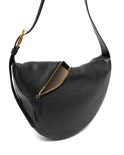 J&m Davidson Black Big Twist Shoulder Bag