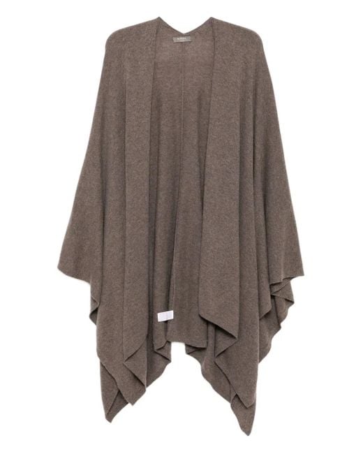 N.Peal Cashmere Brown Lily Cape